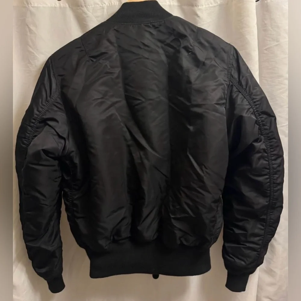 Alpha Industries MA-1 Reversible Bomber Jacket (Small) - Picture 4 of 6